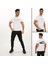 American Classic 1965 Chevrolet Corvette Özel Tasarım Baskılı Beyaz T-Shirt (Slim Fit) 5