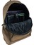 Kanvas Kumaş Camel Unisex Sırt Çantası +Cüzdan+Anahtarlık 6