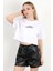 Kadın Bisiklet Yaka Good Things Baskılı T-Shirt Beyaz - 925039 1