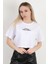 Kadın Bisiklet Yaka Good Things Baskılı T-Shirt Beyaz - 925039 5