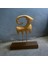 El Yapımı Modern Tarz Ahşap Dağ Keçisi Obje Biblo Ev Dekorasyonu 24 x 29 cm 2