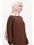 Kolu Lastikli Fermuarlı Ferace 5055-03 Taba 3