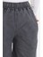 Beli Lastikli Kot Pantolon 1793P-01 Füme 3