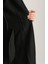 Kürklü Kaşe Kaban 612980-01 Siyah 5