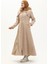Kapüşonlu Kaşe Kaban 711930-06 Camel 2