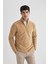 Regular Fit Yarım Fermuarlı Sweatshirt 1