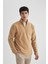 Regular Fit Yarım Fermuarlı Sweatshirt 3