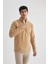 Regular Fit Yarım Fermuarlı Sweatshirt 4