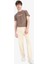 %100 Pamuk Slim Fit Dar Kesim Bisiklet Yaka Baskılı Kısa Kollu Tişört C2085AX25SM 3