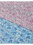 Floral Twilight Çift Kişilik Çok Amaçlı Örtü 200X220 cm Mavi 4