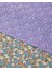 Fiore Viola Çift Kişilik Çok Amaçlı Örtü 200X220 cm Mor 4