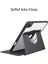 iPad 11 Inç Pro M2 3/4 Nesil Uyumlu 360 Dönebilen Yatay Dikey Stand Özellikli Pino Tablet Kılıfı 5