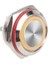 WD16C1-PIN-P1-E 16 mm Düz Yaylı Işıklı Metal Buton - Sarı 1