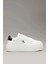 Kadın Platform Taban Beyaz Deri Sneaker 1