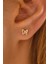 14 Ayar Altın Tragus Küpe Kelebek Vidalı 1