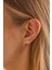 14 Ayar Altın Tragus Küpe Kelebek Vidalı 4