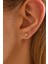 14 Ayar Altın Tragus Küpe Kuru Kafa Vidalı 4
