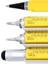 One Touch Stylus Tool Tükenmez Kalem Sarı 3