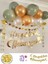 Hoşgeldin Ramazan Gold Yazı Ledli Zincir Balon Seti 11 Ayın Sultanı Ramazan Bayramı Oda Süsleme Seti 1