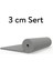 Ecotopper - 3 cm Gri Ortopedik Sert Sünger Yatak Pedi 1