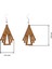 Ylndesign Wood & Craft Lazer Kesim Ahşap Küpe 2