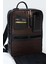 Organizer Laptop Premium Vegan Deri Sırt Laptop Çantası Unisex Crazy Kroko 3