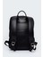 Organizer Laptop Premium Vegan Deri Sırt Laptop Çantası Unisex Crazy Kroko 4