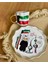 El Boyama Özel Tasarım Hediyelik Kuwait Temalı Türk Kahvesi Fincanı 1