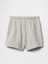 Erkek Bebek Gri Gap Logo Havlu Kumaş Relaxed Pull-On Şort 3