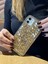Apple iPhone 11 Uyumlu Lüks Gold Kristal Taşlı Kılıf 4