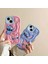 Apple iPhone 15 Pro Pembe Stich Telefon Kılıfı 3