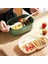 2 Katlı Taşınabilir Yemek Kabı Lunch Box Diyet Beslenme Kutusu Saklama Kabı Çatal Kaşıklı Sefer Tası 3