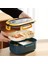 2 Katlı Taşınabilir Yemek Kabı Lunch Box Diyet Beslenme Kutusu Saklama Kabı Çatal Kaşıklı Sefer Tası 1