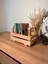 Masif Ahşap Sandık, Tutma Saplı Servis Kasası Cafe Masaüstü Organizer / Wooden Bo x With Handle 3