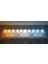 3 Renk Yanabilen ( 3000 K-4000K-6500K ) Modern Tavan Koridor Aydınlatması Çubuk LED Lineer Avize Armatür Ikili 50 CM ÇUBUK UZUNLUĞU 3