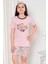 Göz Bantlı Pamuklu Şortlu Pijama Takımı 1