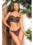 Straplez Bralet Sütyen, String Takım Siyah (BRF31892) 1