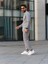 Erkek Takım, Pamuklu Jogger Pantolon ve Gömlek, Şık ve Konforlu Mevsimlik,alt Üst Takım,gri Takım 3