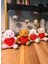 4 Adet Mini Lüx Ayıcık Kalpli Love Yazılı Hediyelik Ayıcık 11 cm x 9 cm 4