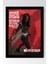 The Walking Dead Michonne Çerçeveli Tablo - Dizi Posteri Tablo 1