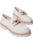 Kadın Deri Loafer Ayakkabı D25YA-3690 4