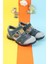 Unisex Çocuk Sandalet Önü Kapalı Sandalet Renkli Sandalet Ortopedik Sandalet Yeni Sezon Sandalet 1