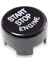 Bmw 7 Serisi F01 2009-2015 Start Stop Basma Düğme Kapağı Siyah 4