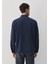 Lacivert Gömlek Loose Fit / Bol Rahat Kesim 0211076-70497 4