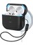 Airpods 4 Uyumlu, Halolock Orbit Hybrid Magsafe Kılıf, Siyah 1