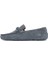 Erkek Lacivert Süet Deri Loafer 25SFD630410 2