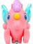 Sevimli Pony At Ipli Çekmeli Pilli Işıklı Unicorn Çekbırak Unicorn Pony - Pembe 3