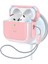 Airpods 4 Uyumlu, Halolock Orbit Hybrid Magsafe Kılıf, Pembe 1