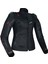 Motosiklet Kadın Montu Full Korumalı 4 Mevsim Deri ve Maxdura Kumaş Mont Black 1
