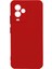 General Mobile 24 Pro Kılıf Mat Esnek Biye Silikon Kılıf-Kırmızı 1